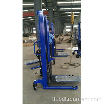 ขายร้อนไฮดรอลิก Pallet Stacker Manual Stacker